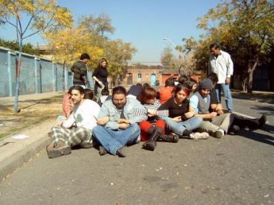 Training photo from Chile